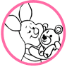 Piglet coloring page