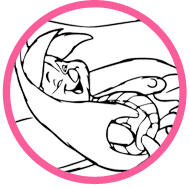 Piglet coloring page