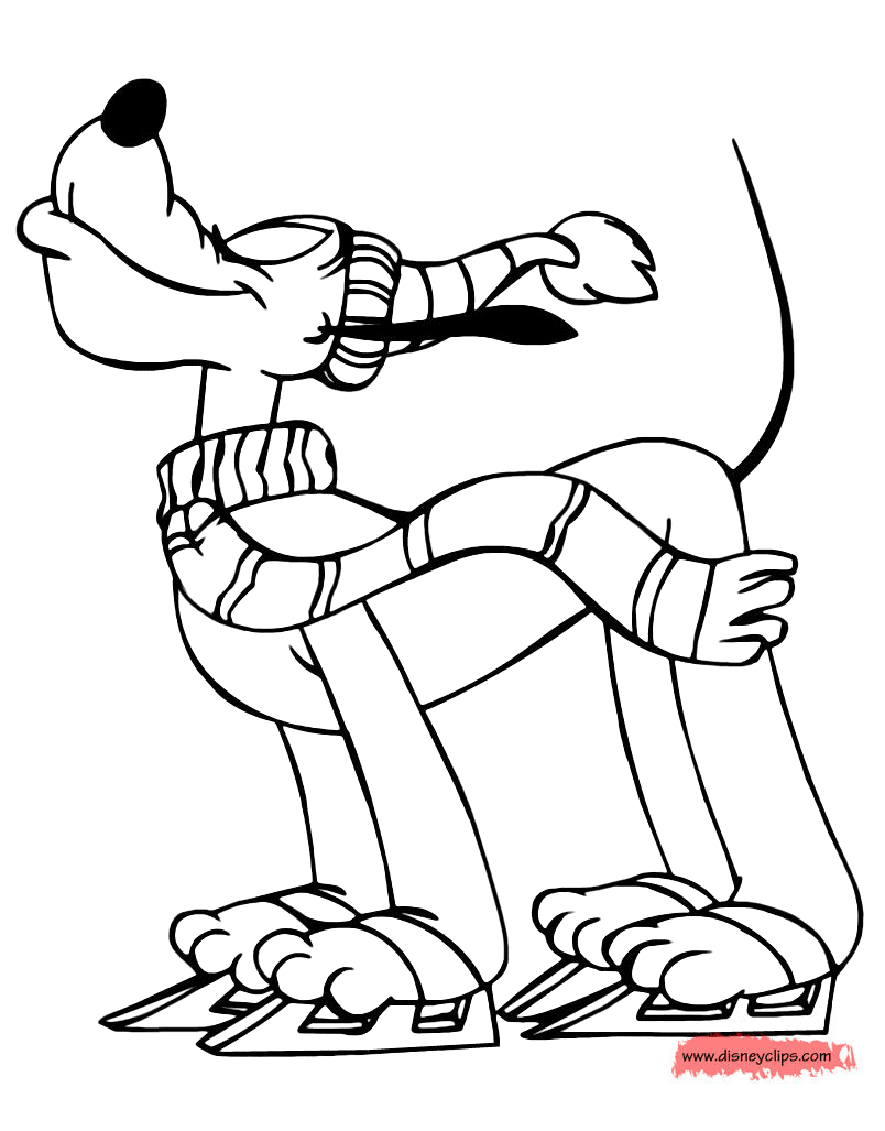 Pluto Coloring Pages 3 Disneyclipscom