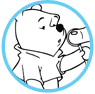 Winnie the Pooh coloring page