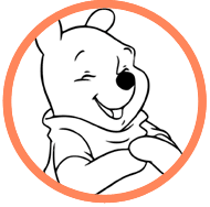 Pooh & Friends coloring page
