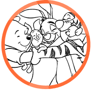 Winnie the Pooh coloring page