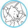Winnie the Pooh coloring page