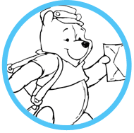 Winnie the Pooh coloring page