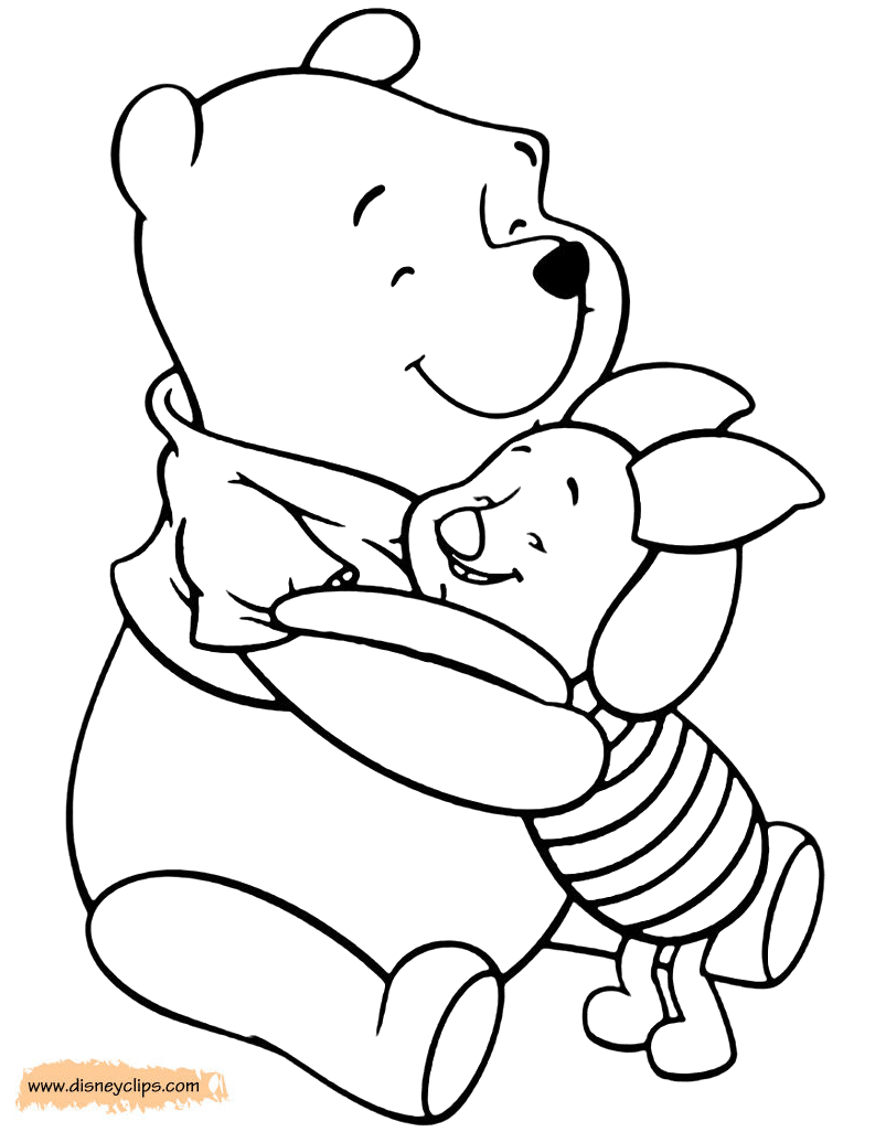 Winnie the Pooh & Friends Coloring Pages | Disney Coloring ...