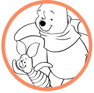 Winnie the Pooh coloring page