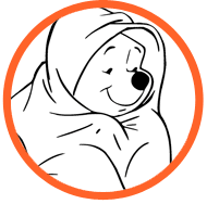 Pooh & Tigger coloring page