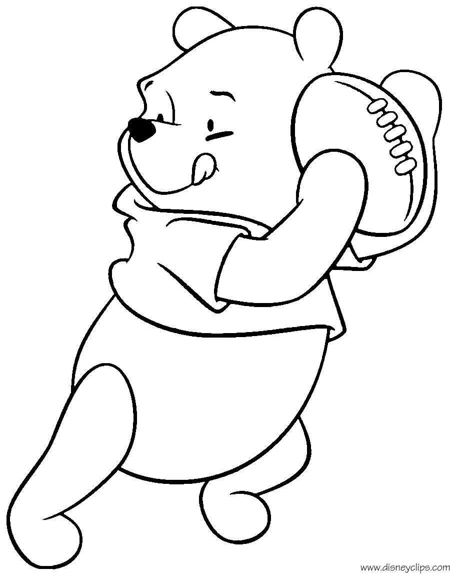 Download Winnie the Pooh Coloring Pages 4 | Disneyclips.com