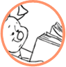 Pooh and Piglet coloring page