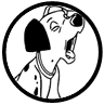 101 Dalmatians puppy coloring page