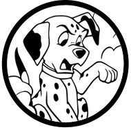 101 Dalmatians coloring page