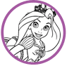 Rapunzel coloring page