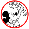 Mickey Mouse coloring page