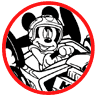 Mickey Mouse coloring page