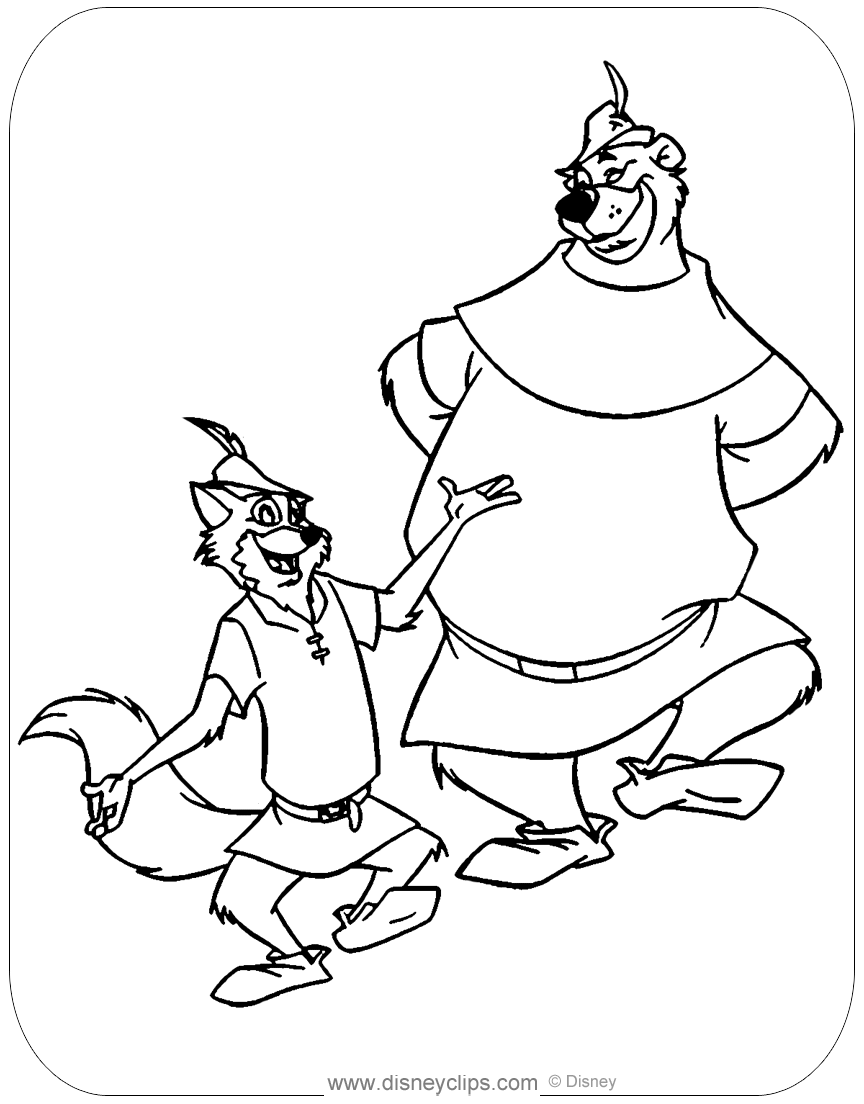 5600 Disney Coloring Pages Robin Hood Download Free Images - Hot ...