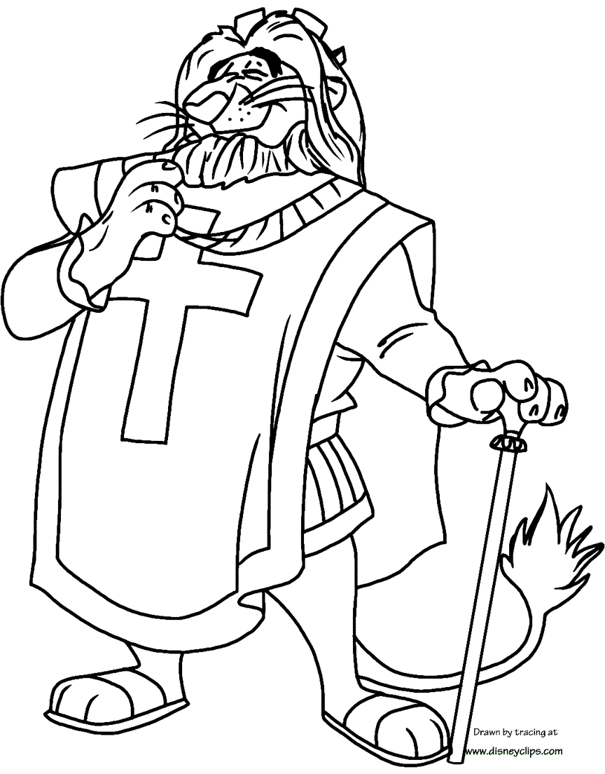 coloring page King Richard