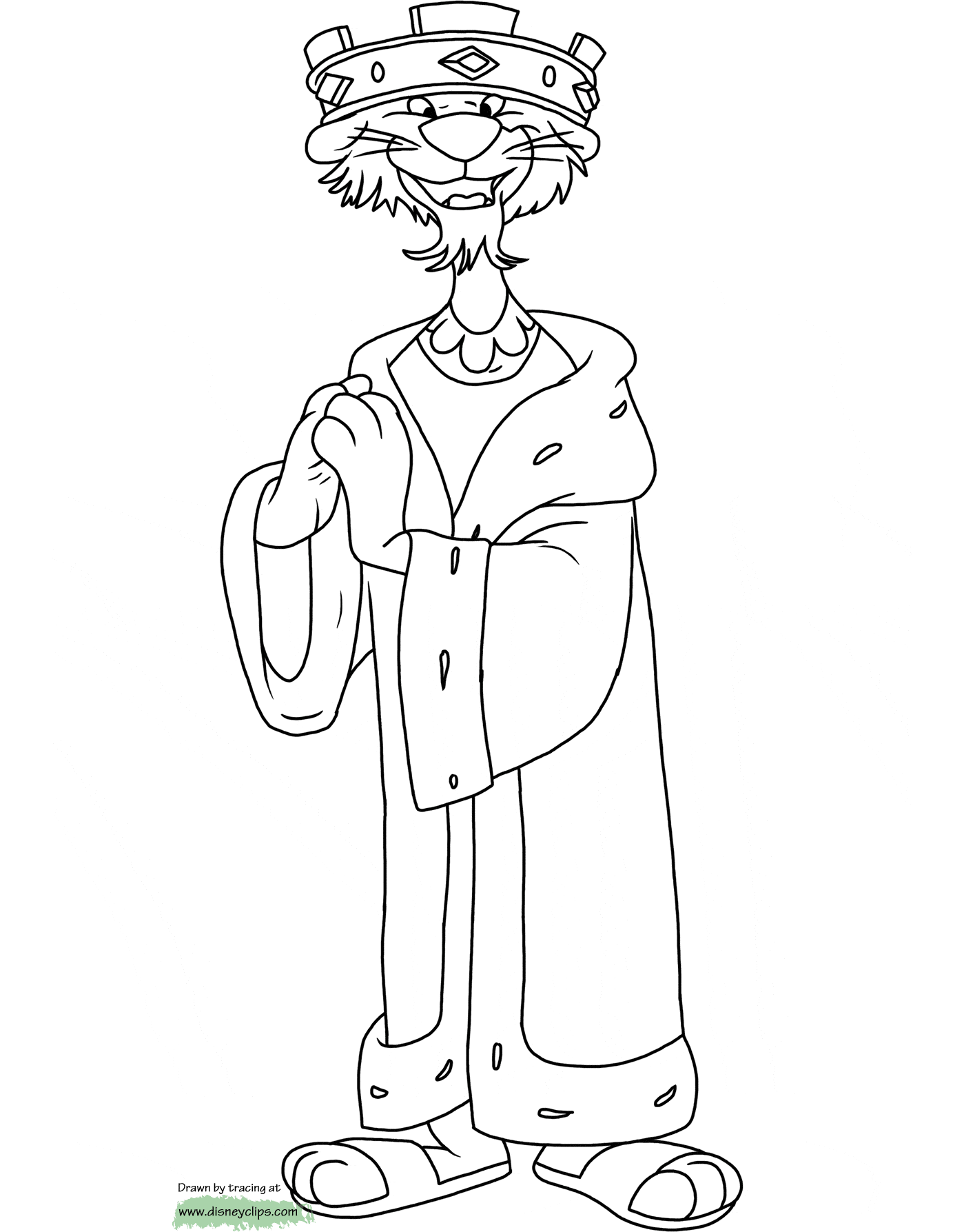 coloring page Prince John