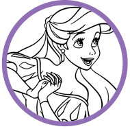 The Little Mermaid coloring page