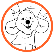 Roo coloring page