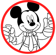 Mickey Mouse coloring page