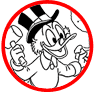 Scrooge McDuck coloring page