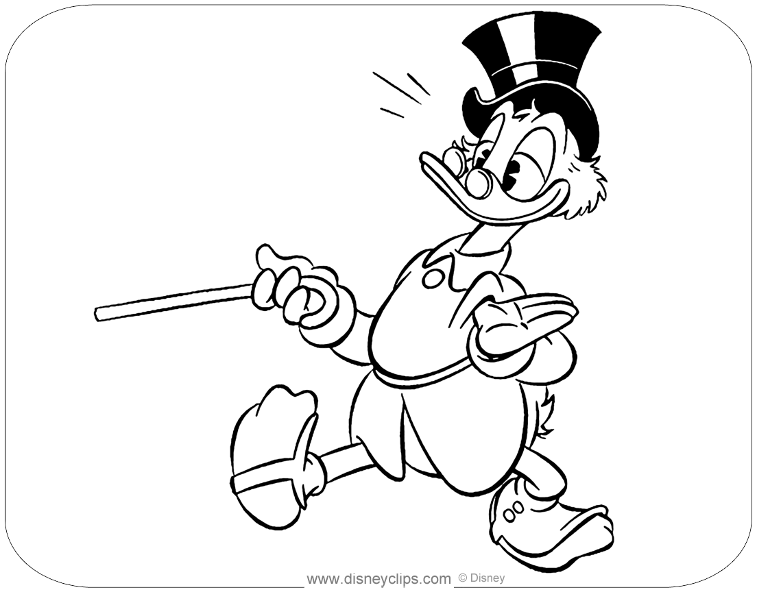 Ducktales Coloring Pages (3) | Disneyclips.com