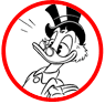 Scrooge McDuck coloring page