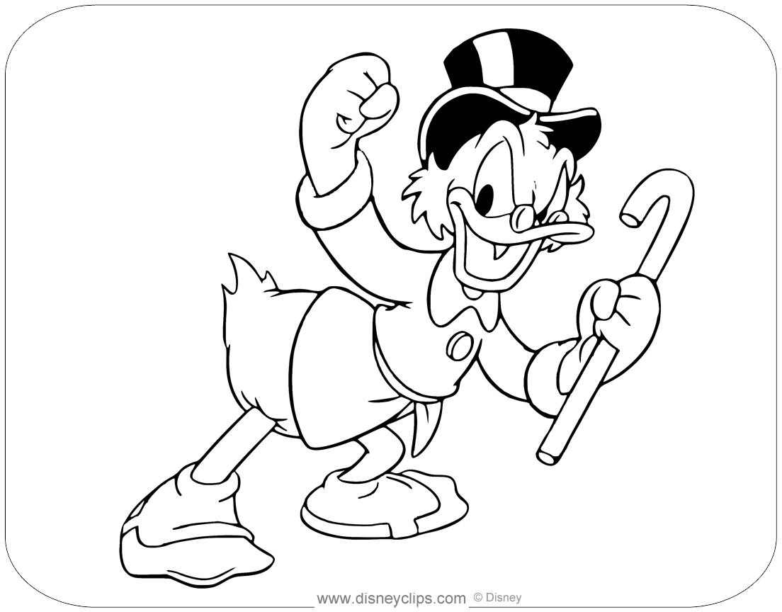 Ducktales Coloring Pages (2) | Disneyclips.com