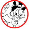 Scrooge McDuck coloring page
