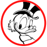 Scrooge McDuck coloring page
