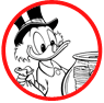 Scrooge McDuck coloring page