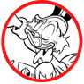 Scrooge McDuck coloring page