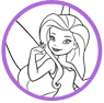 Silvermist coloring page
