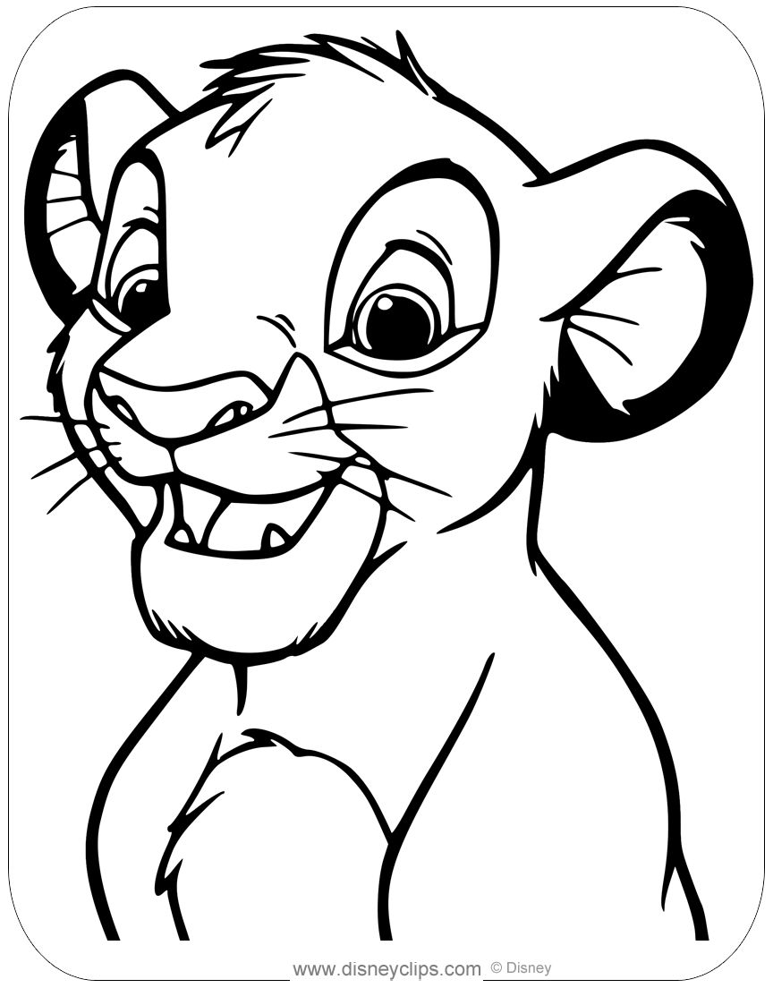 The Lion King Coloring Pages | Disneyclips.com