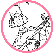 Sleeping Beauty coloring page