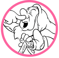 Sneezy coloring page