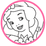 Snow White coloring page