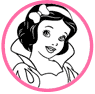 Snow White coloring page