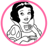 Snow White coloring page