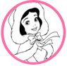 Snow White coloring page