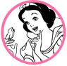 Snow White coloring page