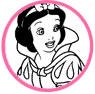 Snow White coloring page