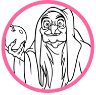 The Witch coloring page