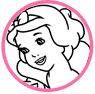 Snow White and Bashful coloring page