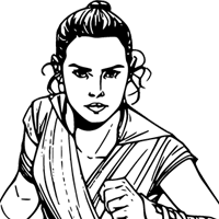 Star Wars coloring page