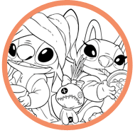 Lilo & Stitch coloring page