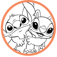 Lilo & Stitch coloring page