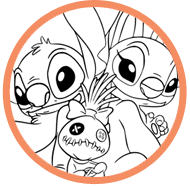 Lilo & Stitch coloring page
