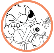 Lilo & Stitch coloring page