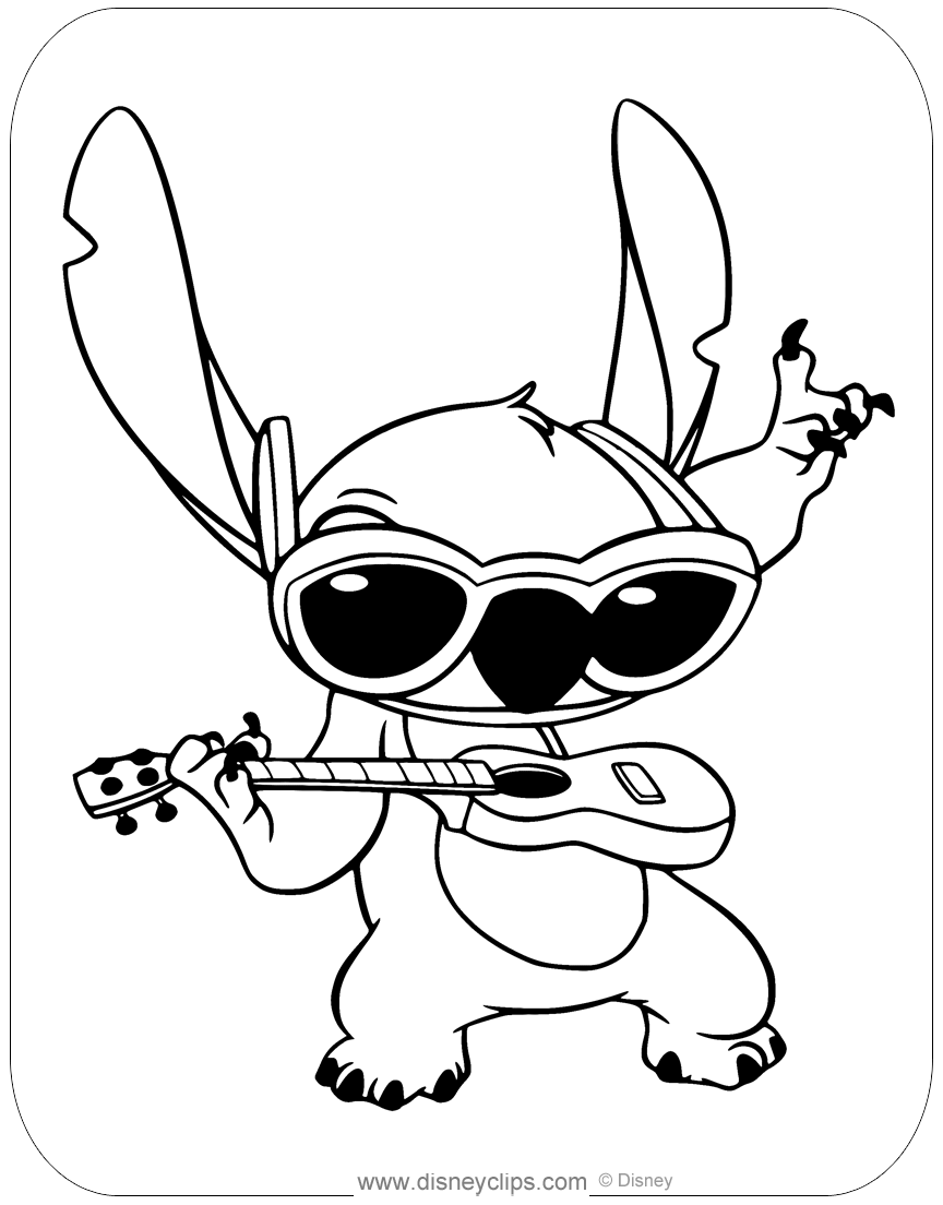 Stitch coloring pages, Image stitching, Lilo and stitch